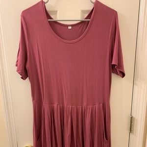 Light purple/pink tshirt dress